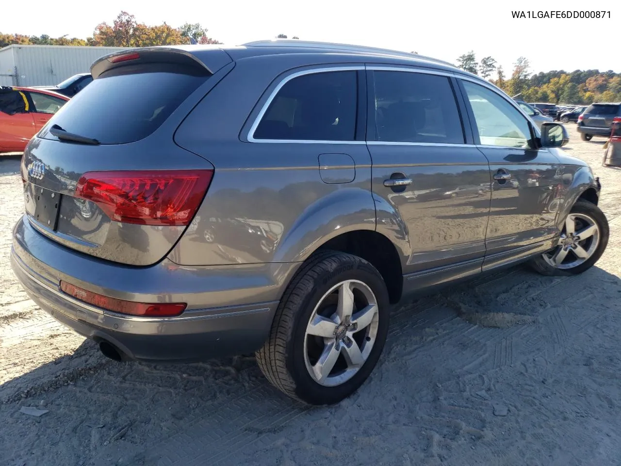 2013 Audi Q7 Premium Plus VIN: WA1LGAFE6DD000871 Lot: 77893284