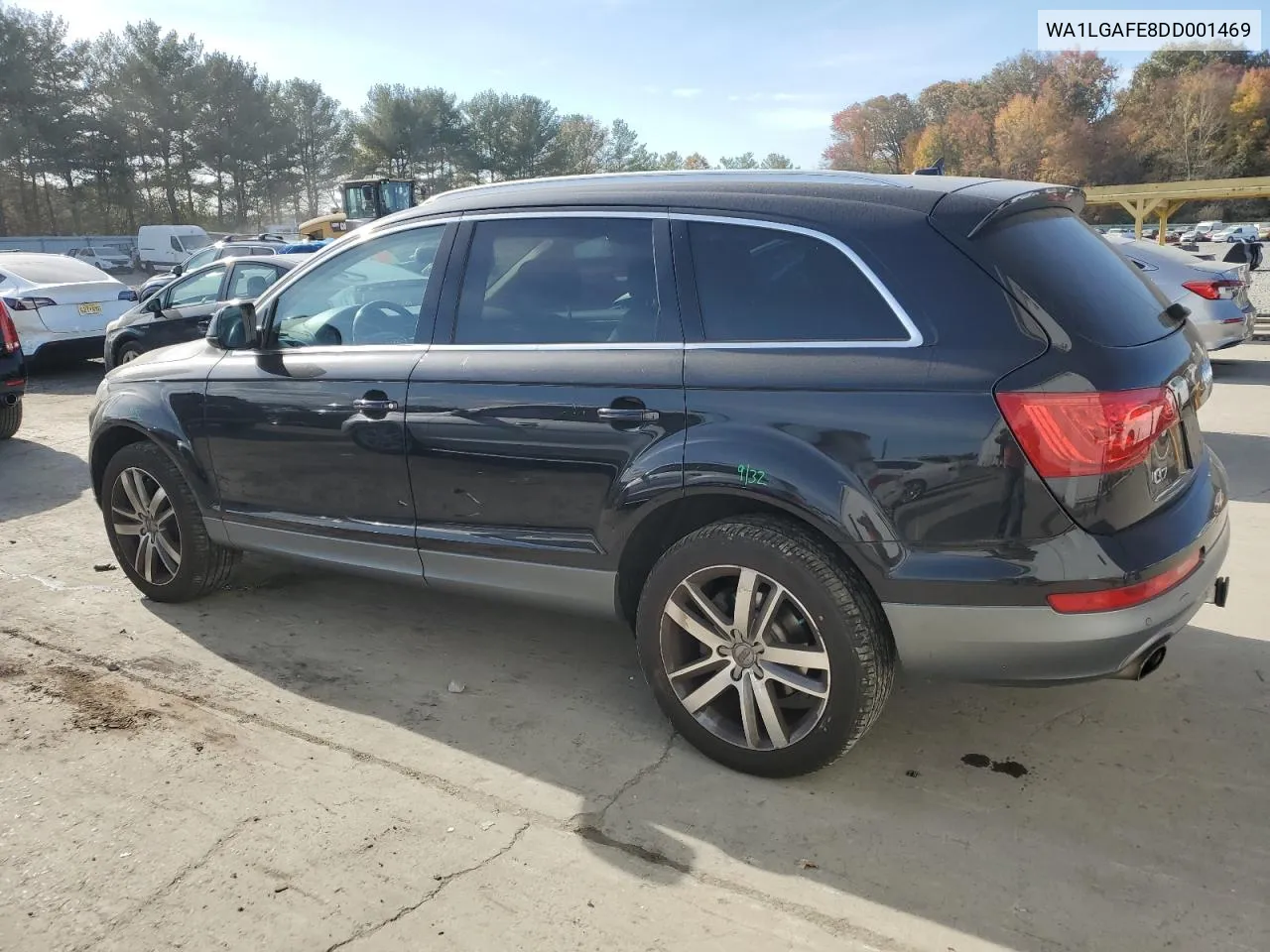 2013 Audi Q7 Premium Plus VIN: WA1LGAFE8DD001469 Lot: 78016154