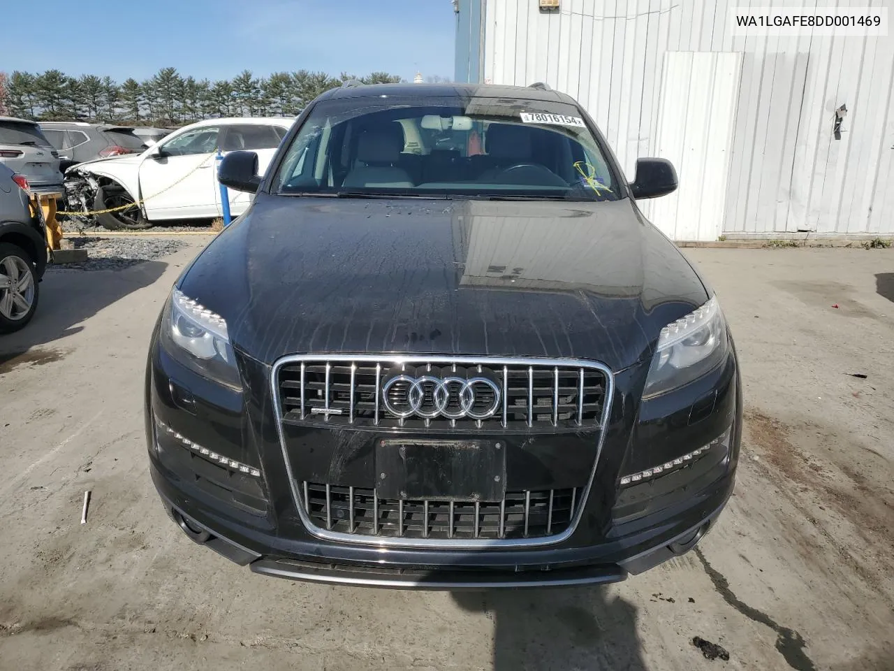 2013 Audi Q7 Premium Plus VIN: WA1LGAFE8DD001469 Lot: 78016154