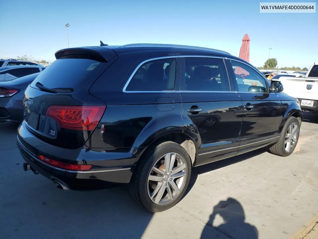 2013 Audi Q7 Prestige VIN: WA1VMAFE4DD000644 Lot: 78712424