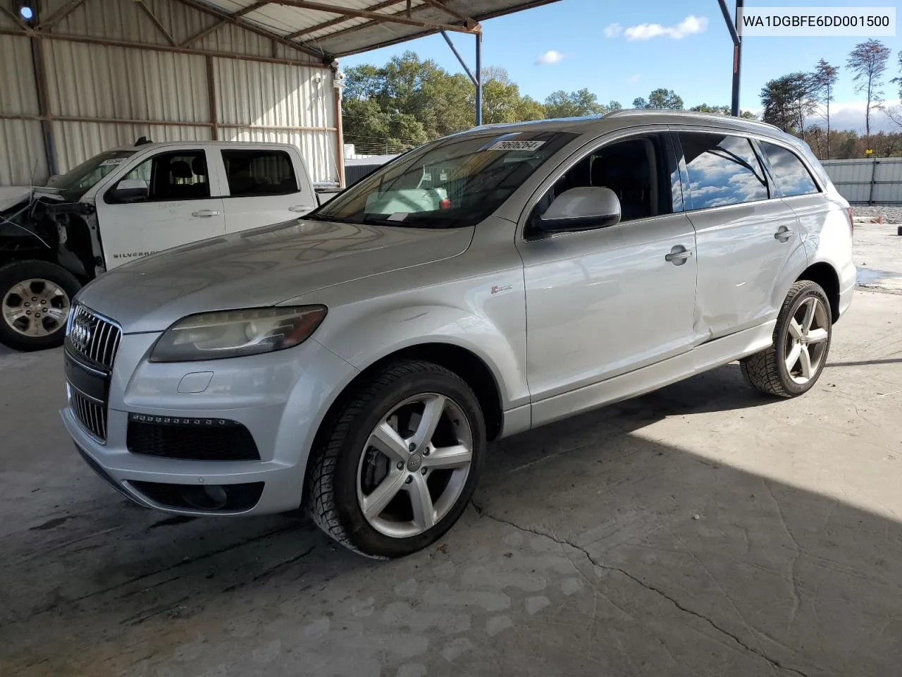 2013 Audi Q7 Prestige VIN: WA1DGBFE6DD001500 Lot: 79606264