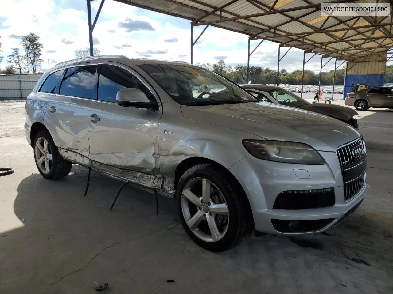 2013 Audi Q7 Prestige VIN: WA1DGBFE6DD001500 Lot: 79606264