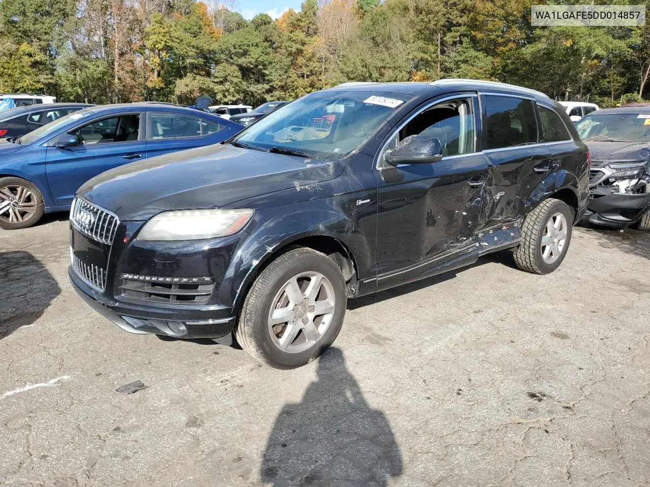 2013 Audi Q7 Premium Plus VIN: WA1LGAFE5DD014857 Lot: 80129214