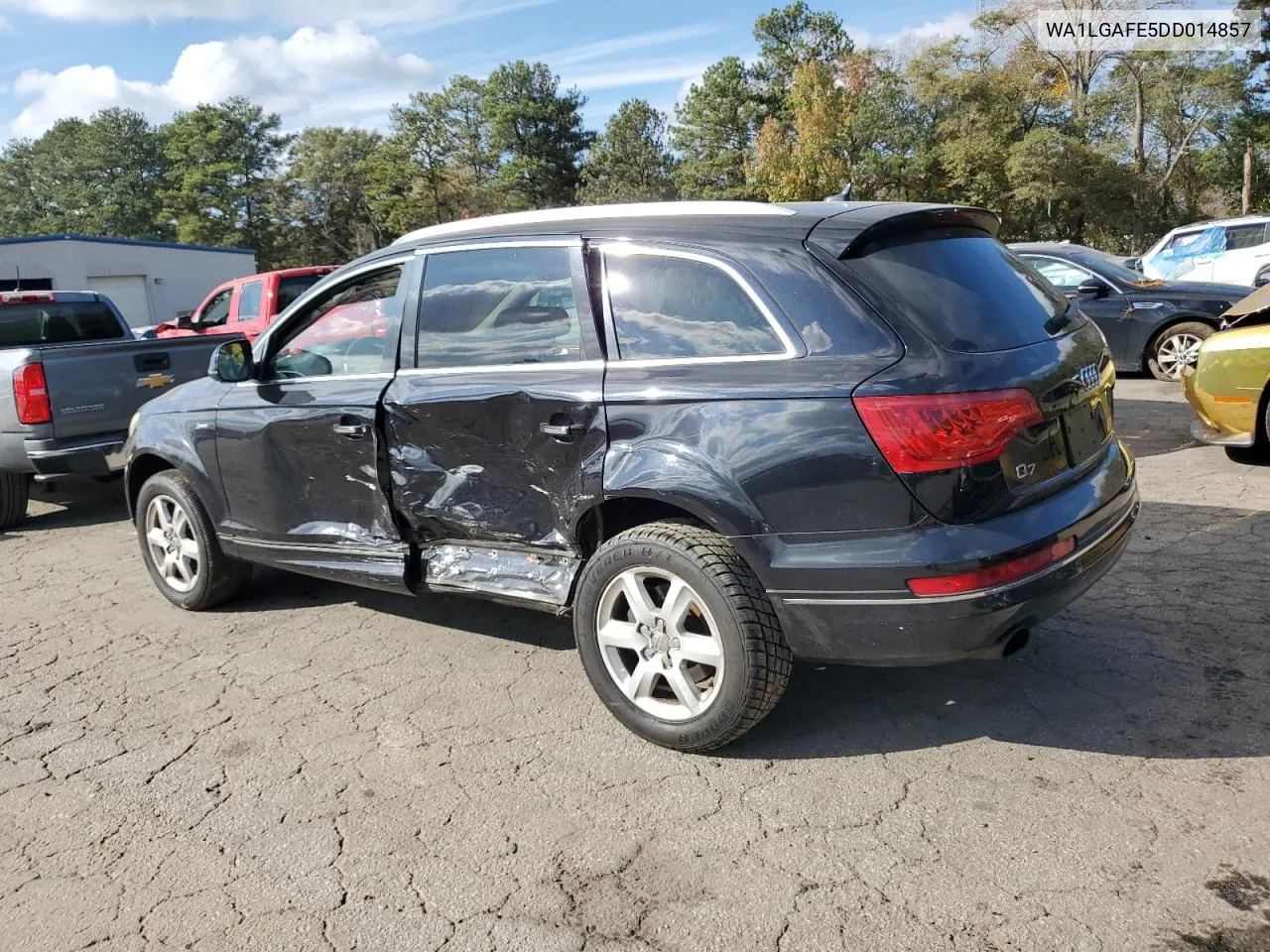 2013 Audi Q7 Premium Plus VIN: WA1LGAFE5DD014857 Lot: 80129214