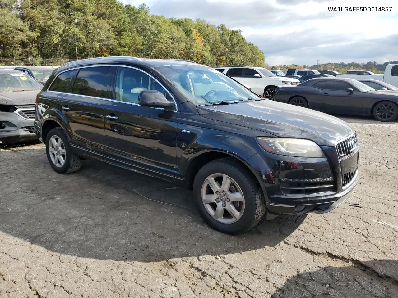 2013 Audi Q7 Premium Plus VIN: WA1LGAFE5DD014857 Lot: 80129214