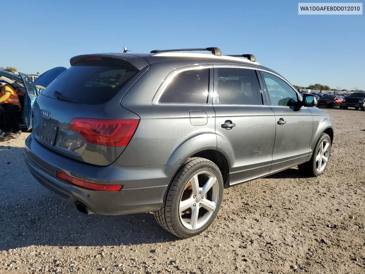 2013 Audi Q7 Prestige VIN: WA1DGAFE8DD012010 Lot: 81314704