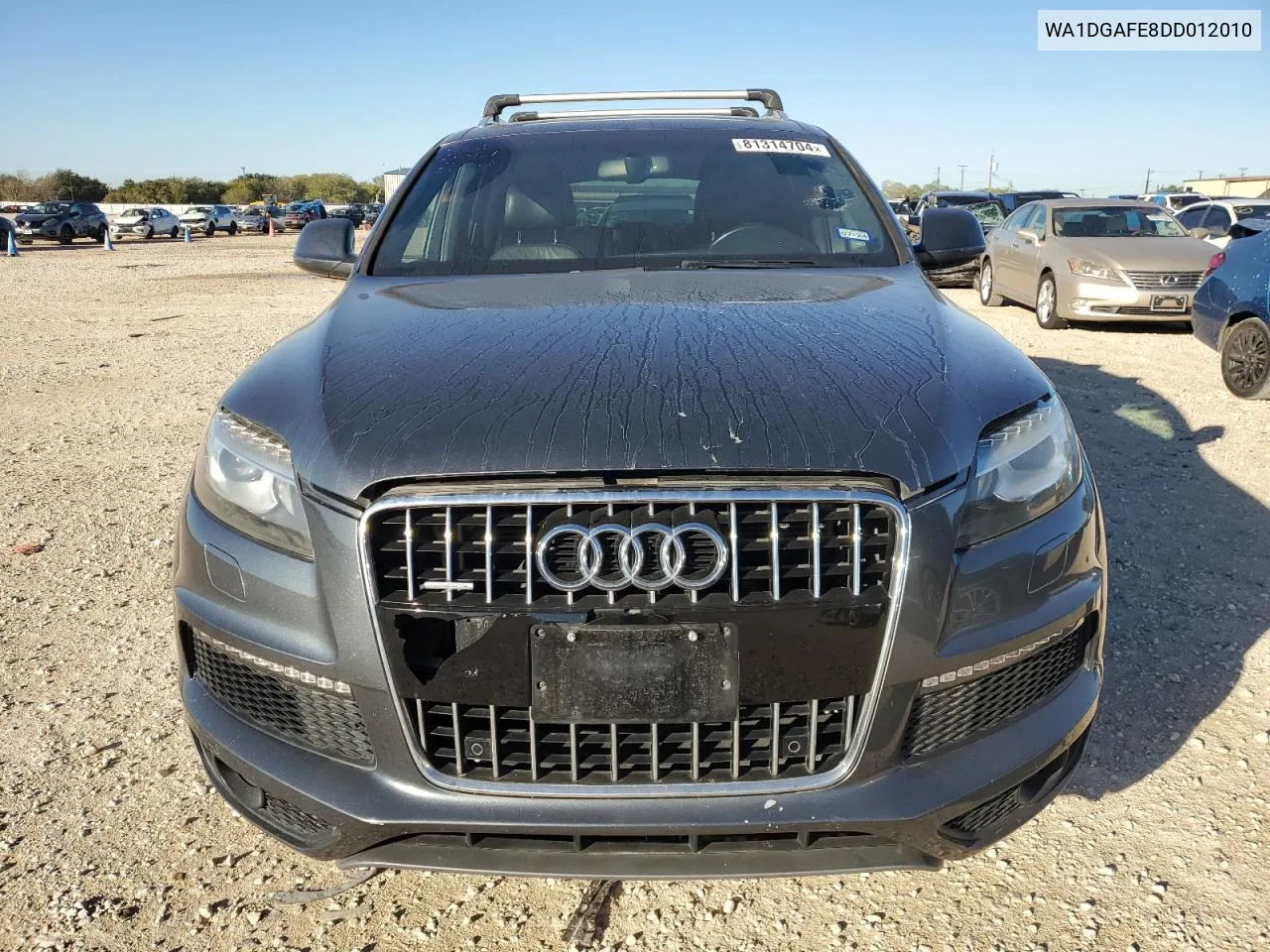 2013 Audi Q7 Prestige VIN: WA1DGAFE8DD012010 Lot: 81314704