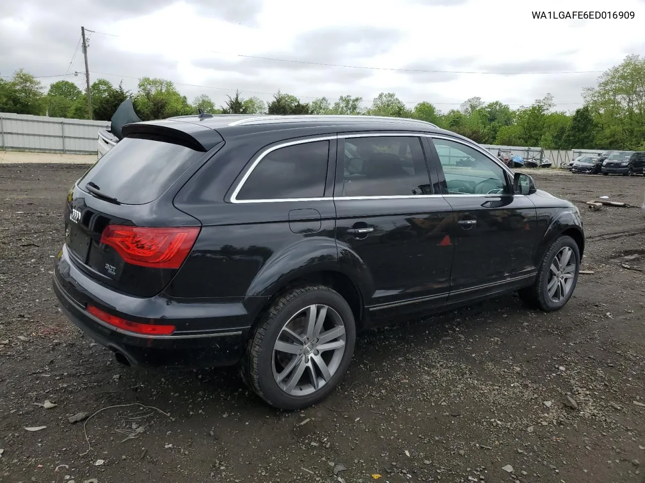 2014 Audi Q7 Premium Plus VIN: WA1LGAFE6ED016909 Lot: 53894674