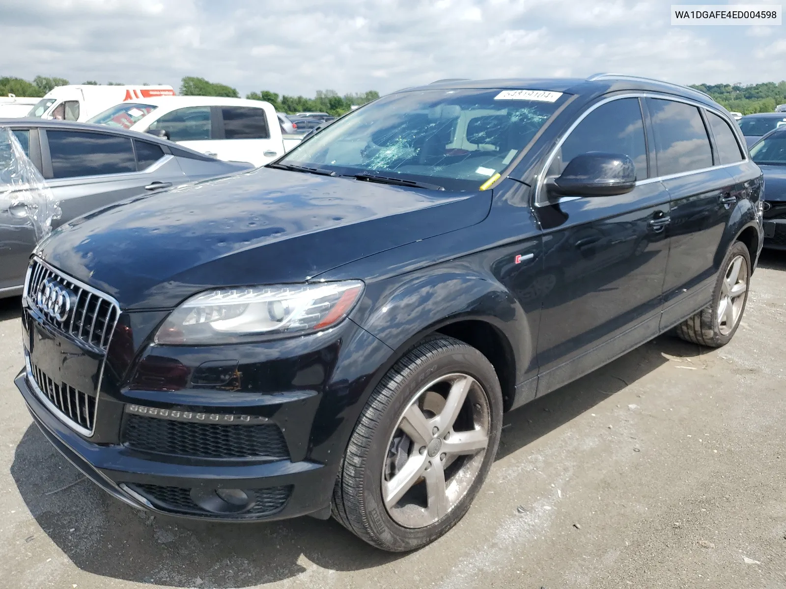 WA1DGAFE4ED004598 2014 Audi Q7 Prestige