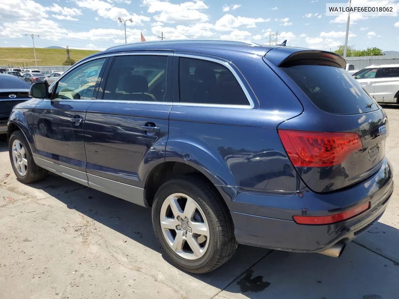 2014 Audi Q7 Premium Plus VIN: WA1LGAFE6ED018062 Lot: 60285624