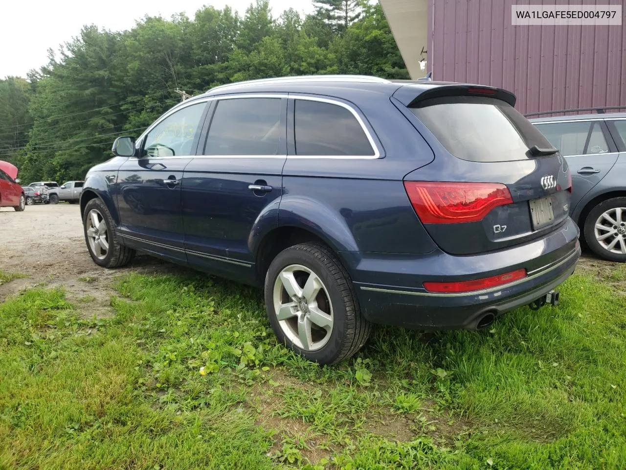 2014 Audi Q7 Premium Plus VIN: WA1LGAFE5ED004797 Lot: 60338553