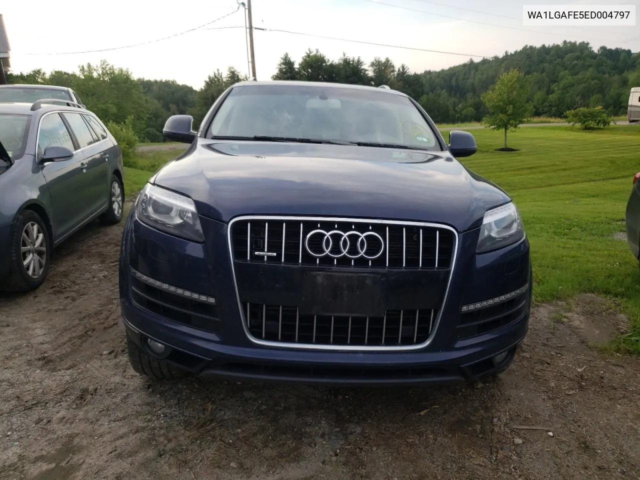 2014 Audi Q7 Premium Plus VIN: WA1LGAFE5ED004797 Lot: 60338553