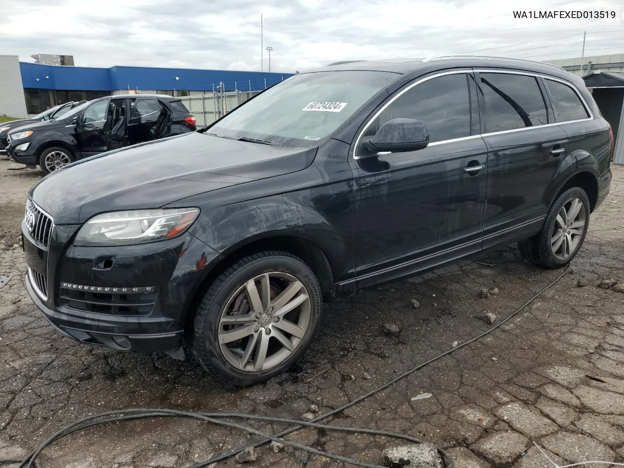 2014 Audi Q7 Premium Plus VIN: WA1LMAFEXED013519 Lot: 60724324