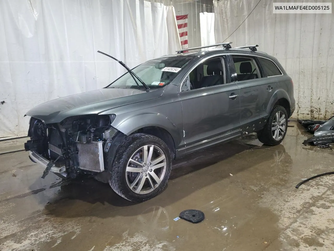 2014 Audi Q7 Premium Plus VIN: WA1LMAFE4ED005125 Lot: 61409294