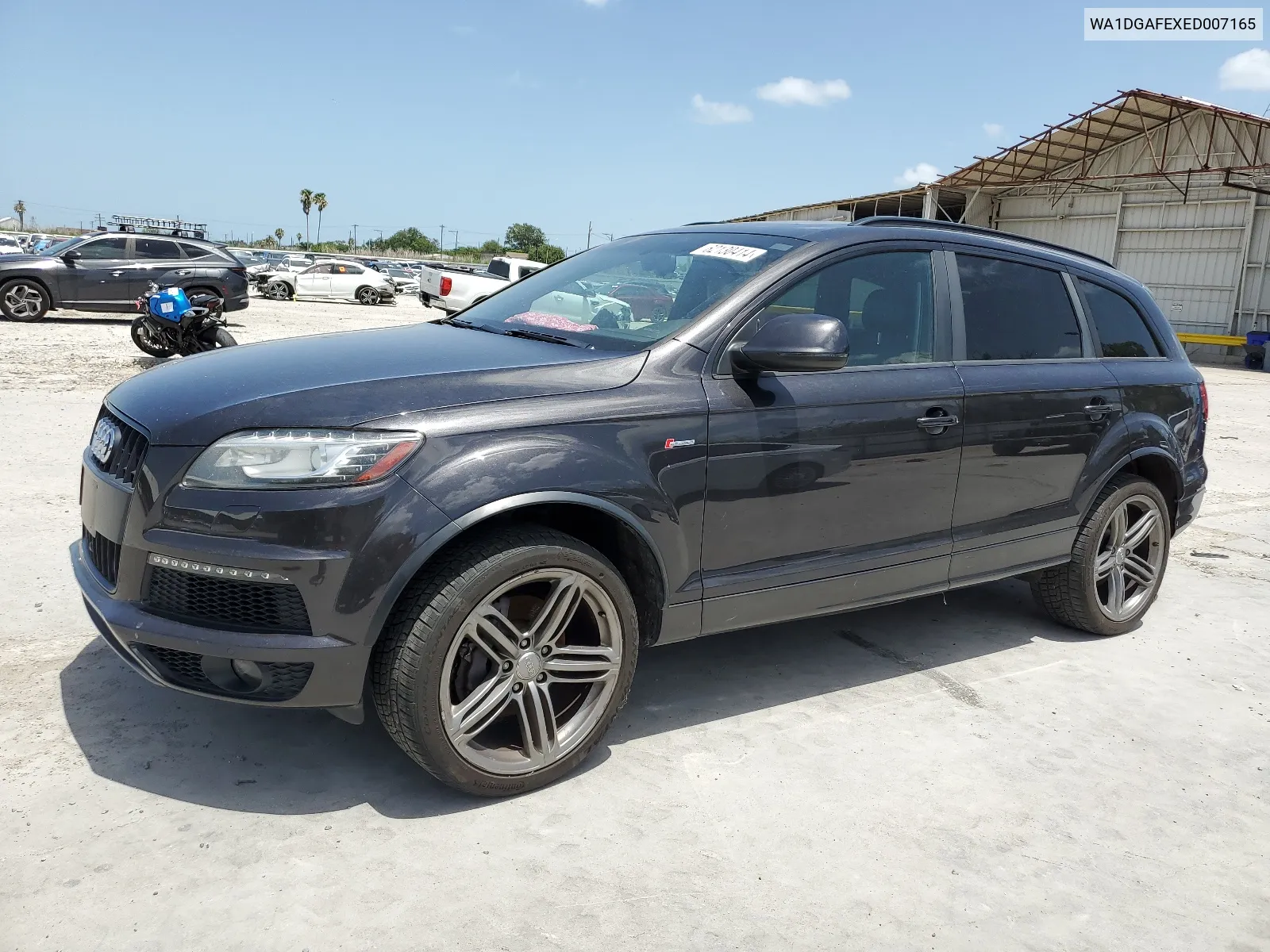 2014 Audi Q7 Prestige VIN: WA1DGAFEXED007165 Lot: 62130414