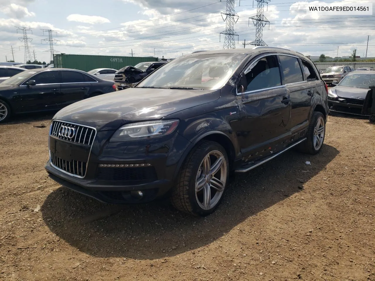 2014 Audi Q7 Prestige VIN: WA1DGAFE9ED014561 Lot: 63505874