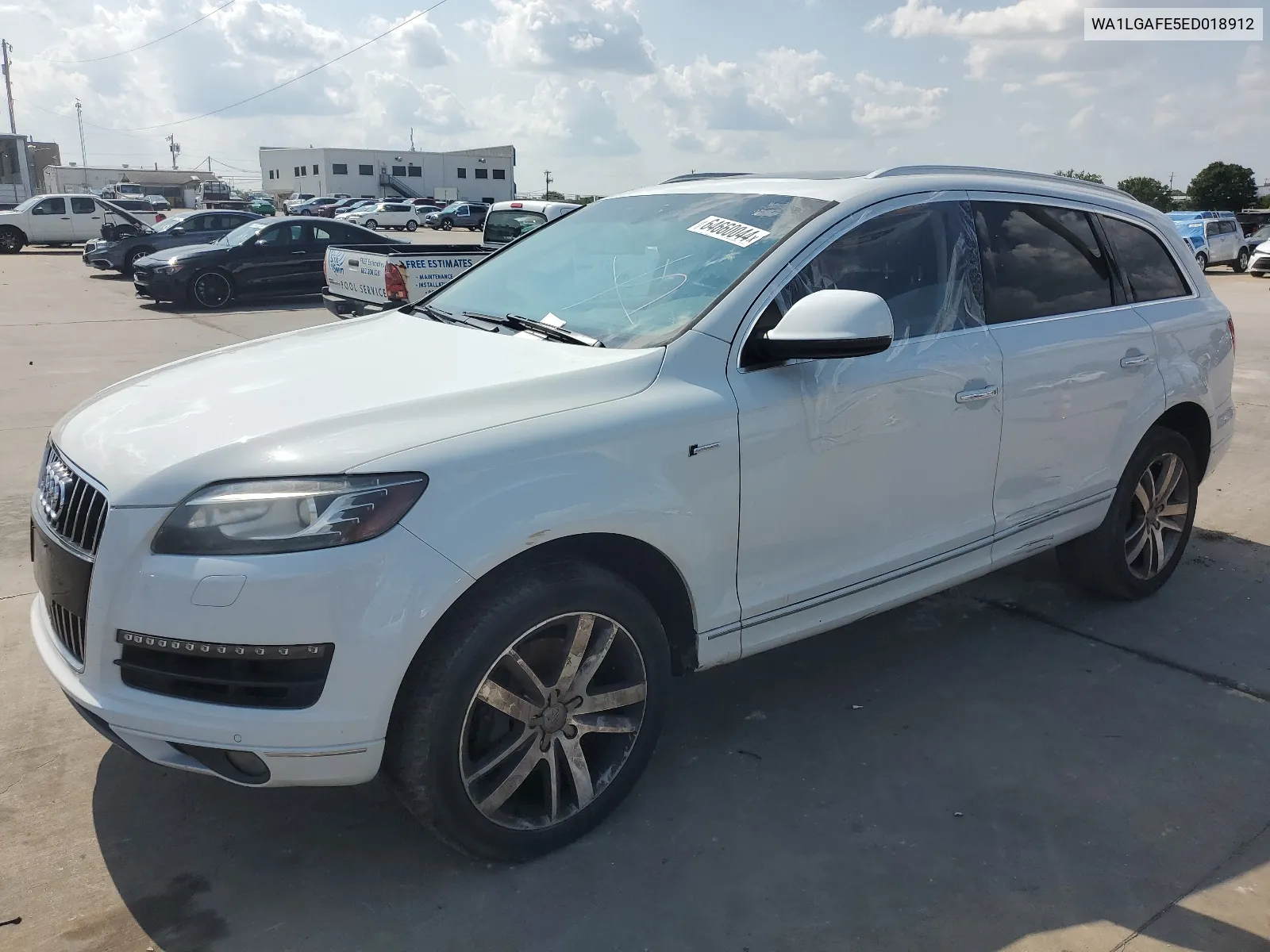 WA1LGAFE5ED018912 2014 Audi Q7 Premium Plus