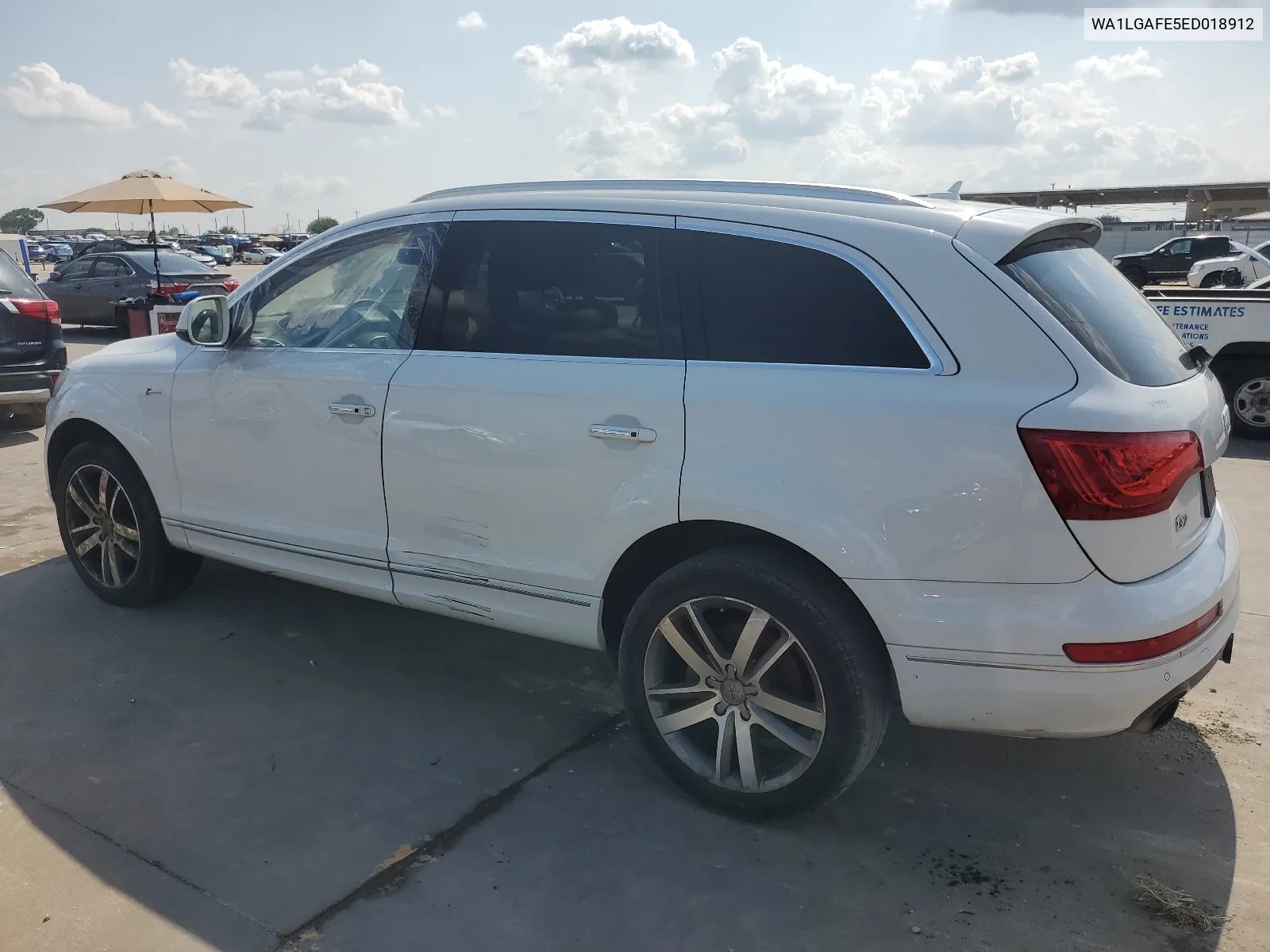 WA1LGAFE5ED018912 2014 Audi Q7 Premium Plus