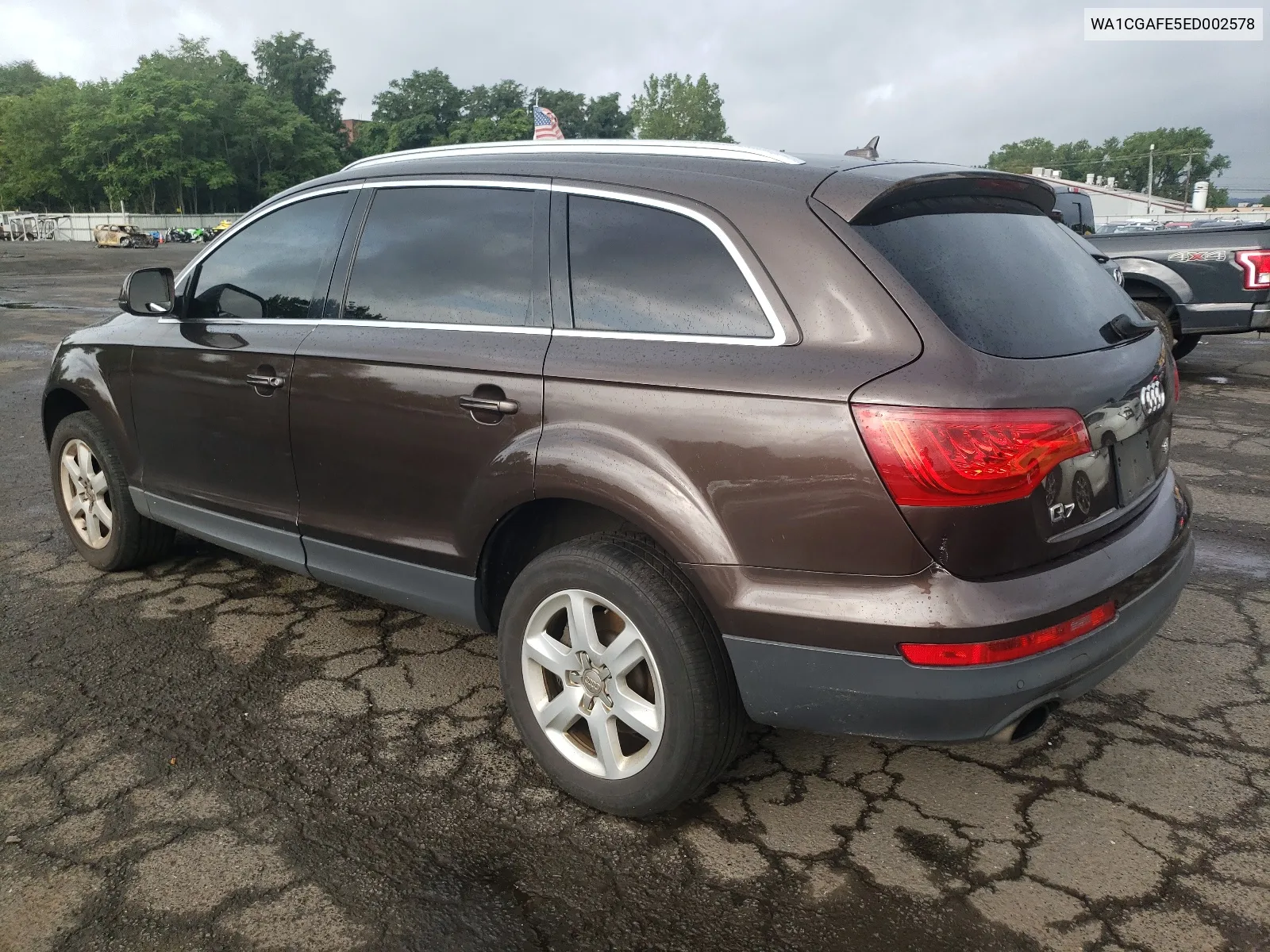 2014 Audi Q7 Premium VIN: WA1CGAFE5ED002578 Lot: 65408924