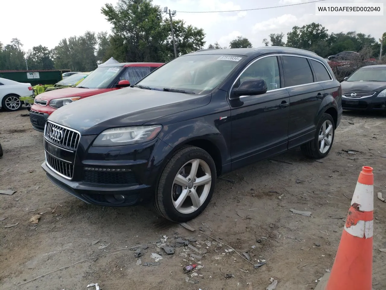 2014 Audi Q7 Prestige VIN: WA1DGAFE9ED002040 Lot: 67573934