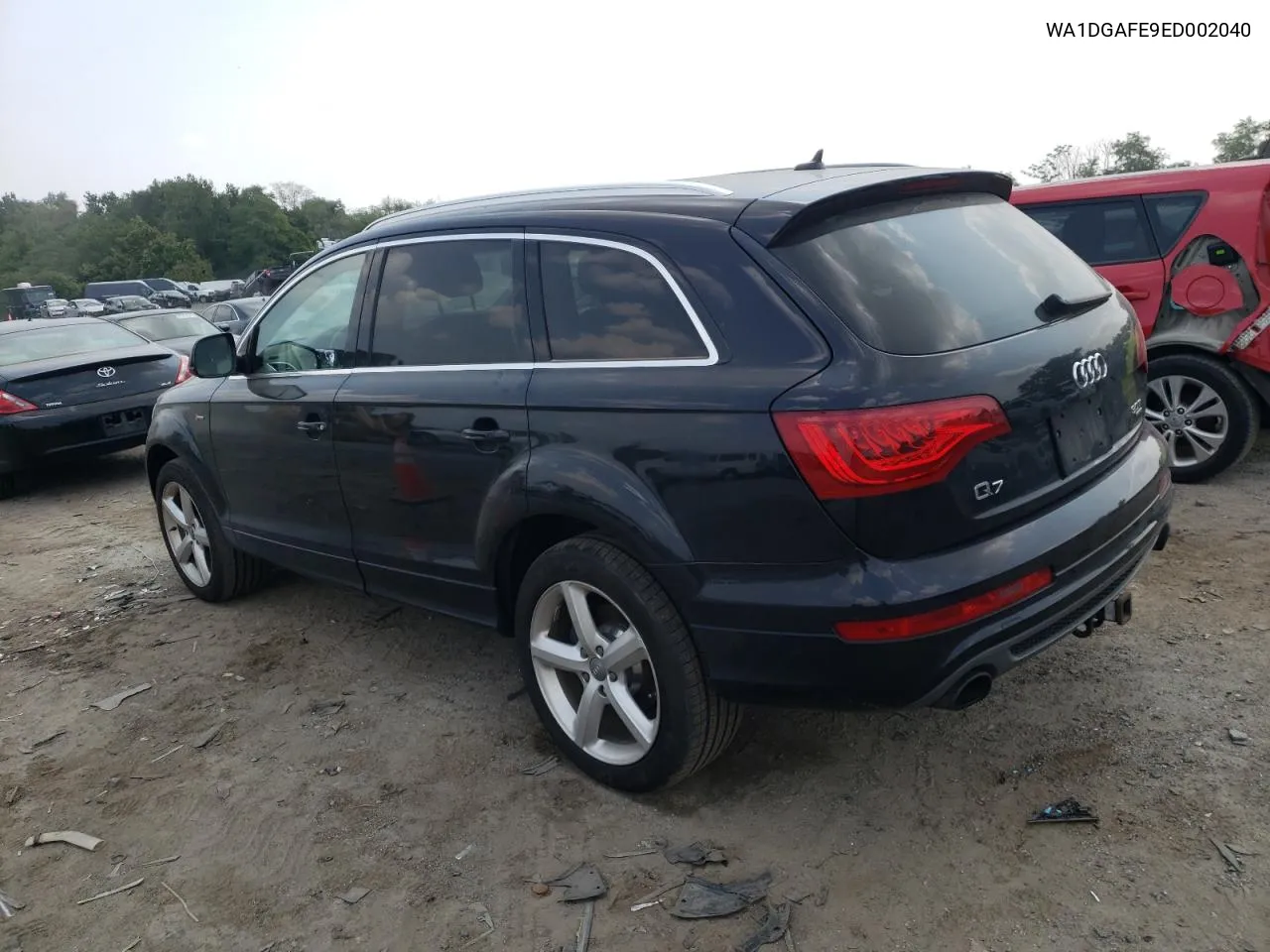 2014 Audi Q7 Prestige VIN: WA1DGAFE9ED002040 Lot: 67573934