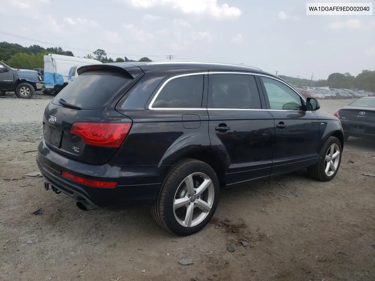 2014 Audi Q7 Prestige VIN: WA1DGAFE9ED002040 Lot: 67573934