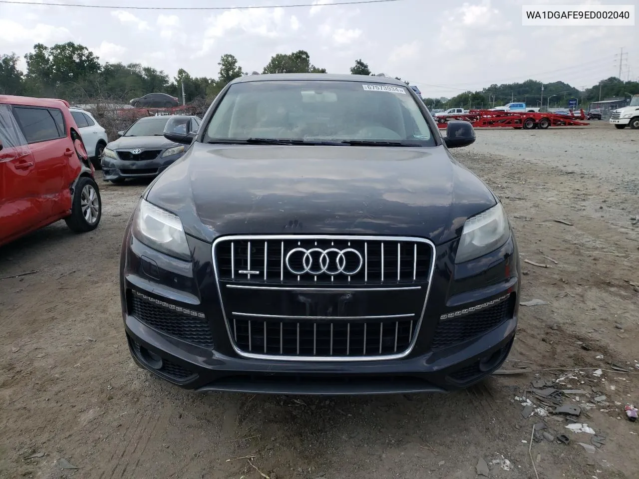 2014 Audi Q7 Prestige VIN: WA1DGAFE9ED002040 Lot: 67573934