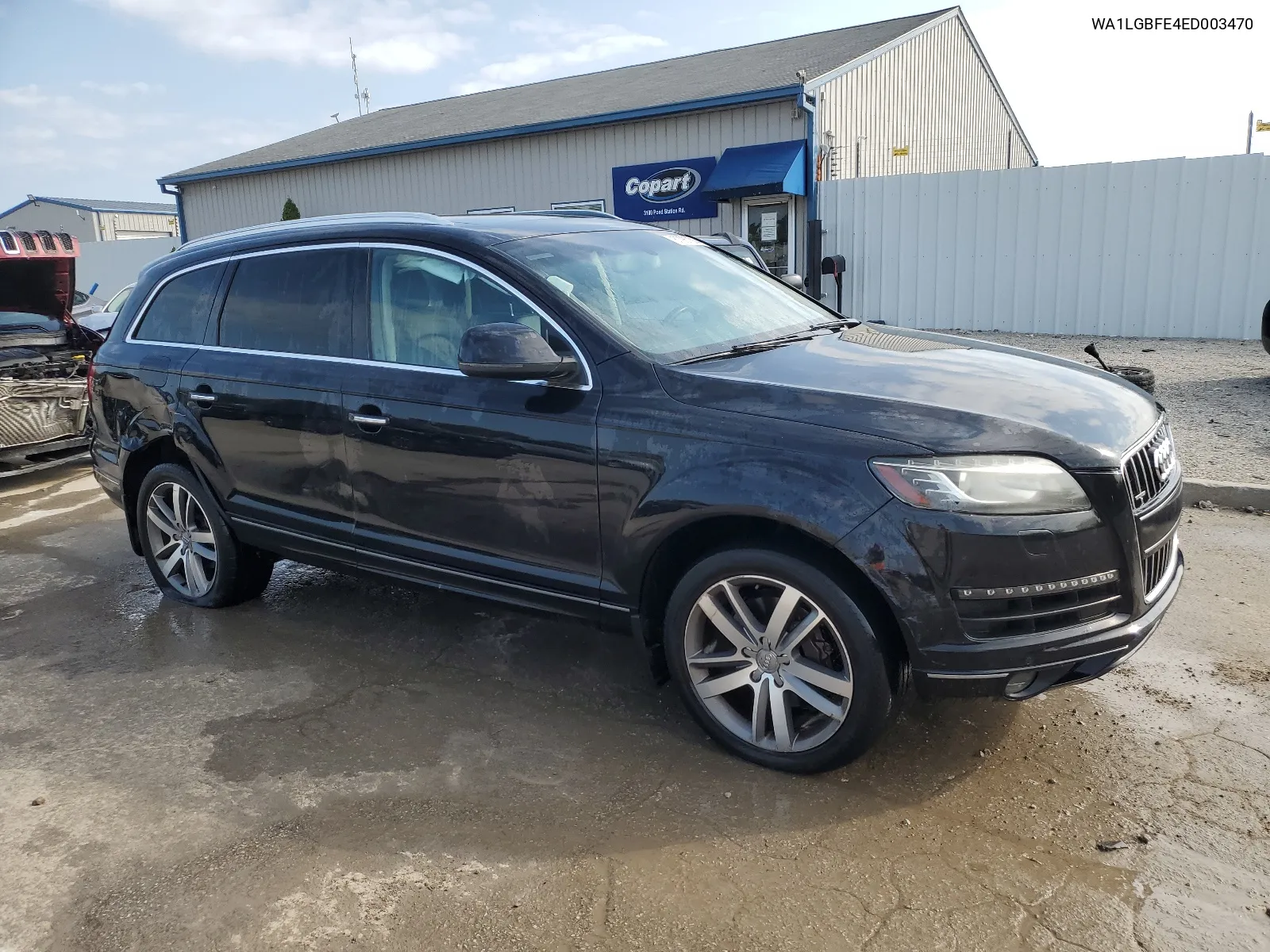 WA1LGBFE4ED003470 2014 Audi Q7 Premium Plus