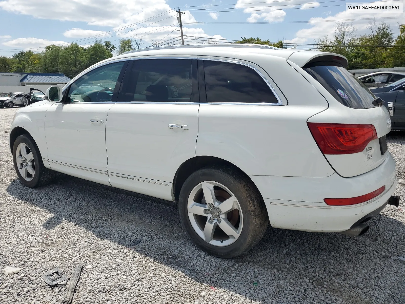 2014 Audi Q7 Premium Plus VIN: WA1LGAFE4ED000661 Lot: 68210434