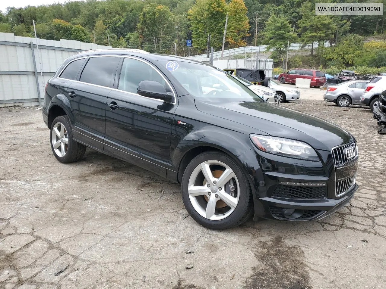 2014 Audi Q7 Prestige VIN: WA1DGAFE4ED019098 Lot: 69567553