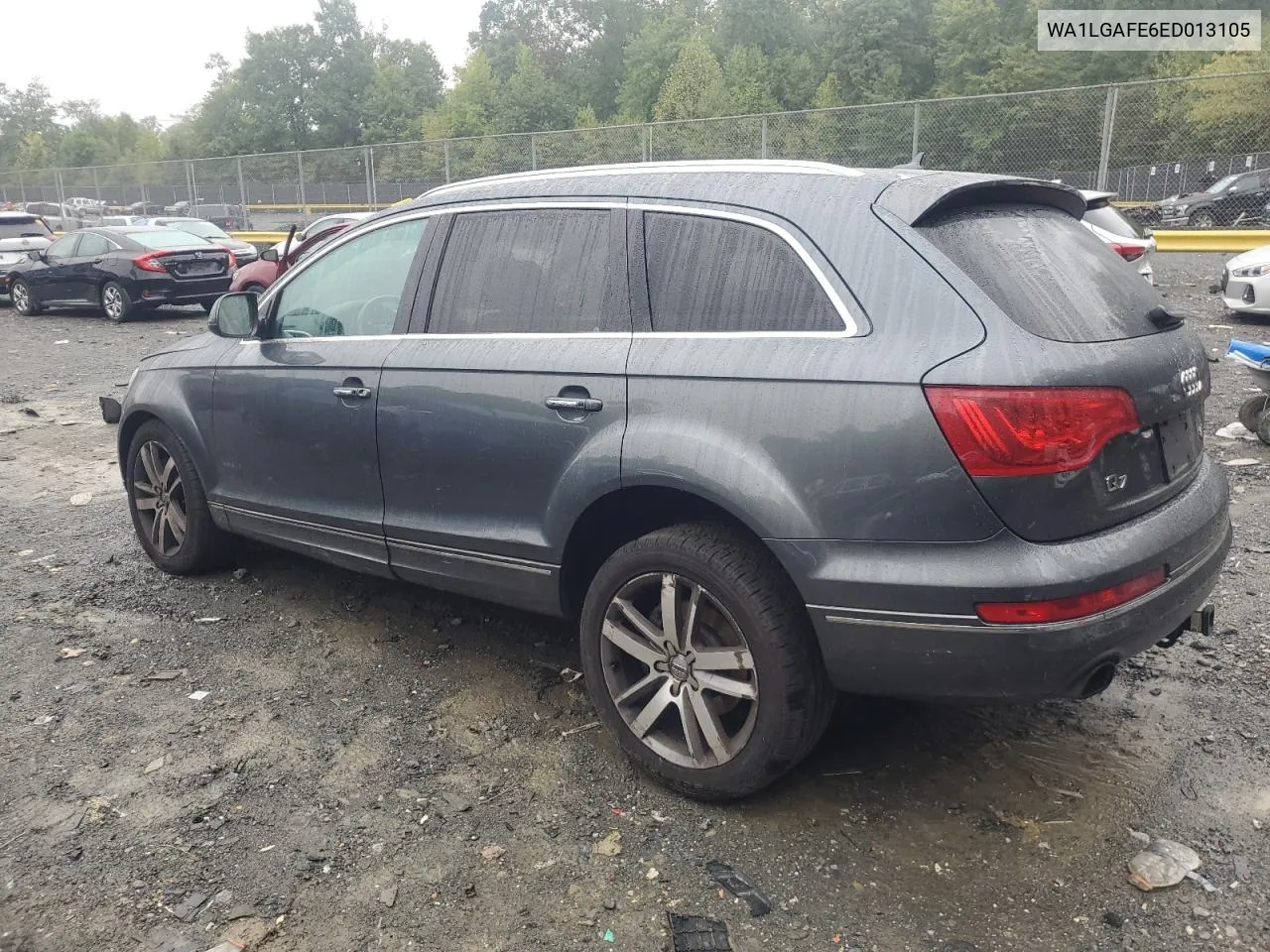 WA1LGAFE6ED013105 2014 Audi Q7 Premium Plus