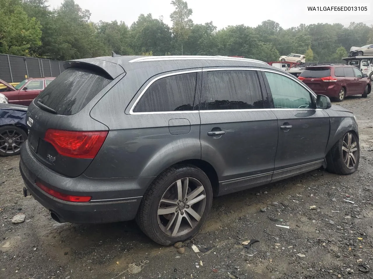 WA1LGAFE6ED013105 2014 Audi Q7 Premium Plus