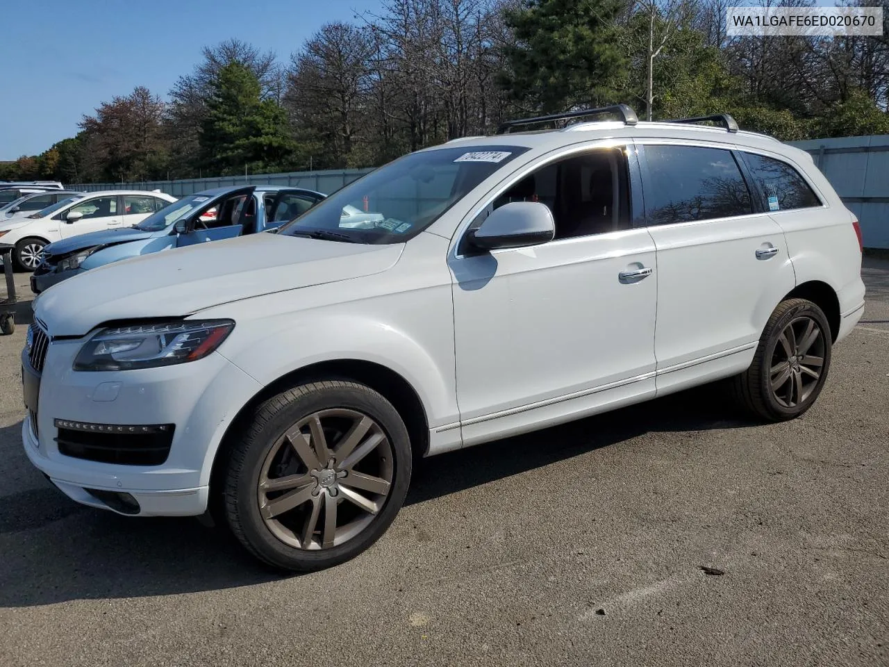 WA1LGAFE6ED020670 2014 Audi Q7 Premium Plus