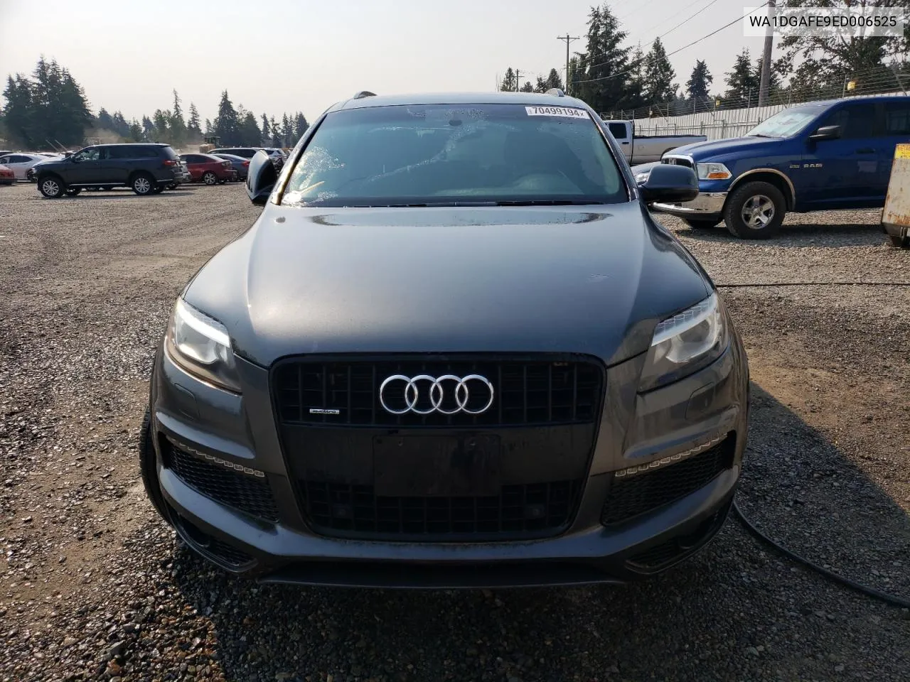 2014 Audi Q7 Prestige VIN: WA1DGAFE9ED006525 Lot: 70499194