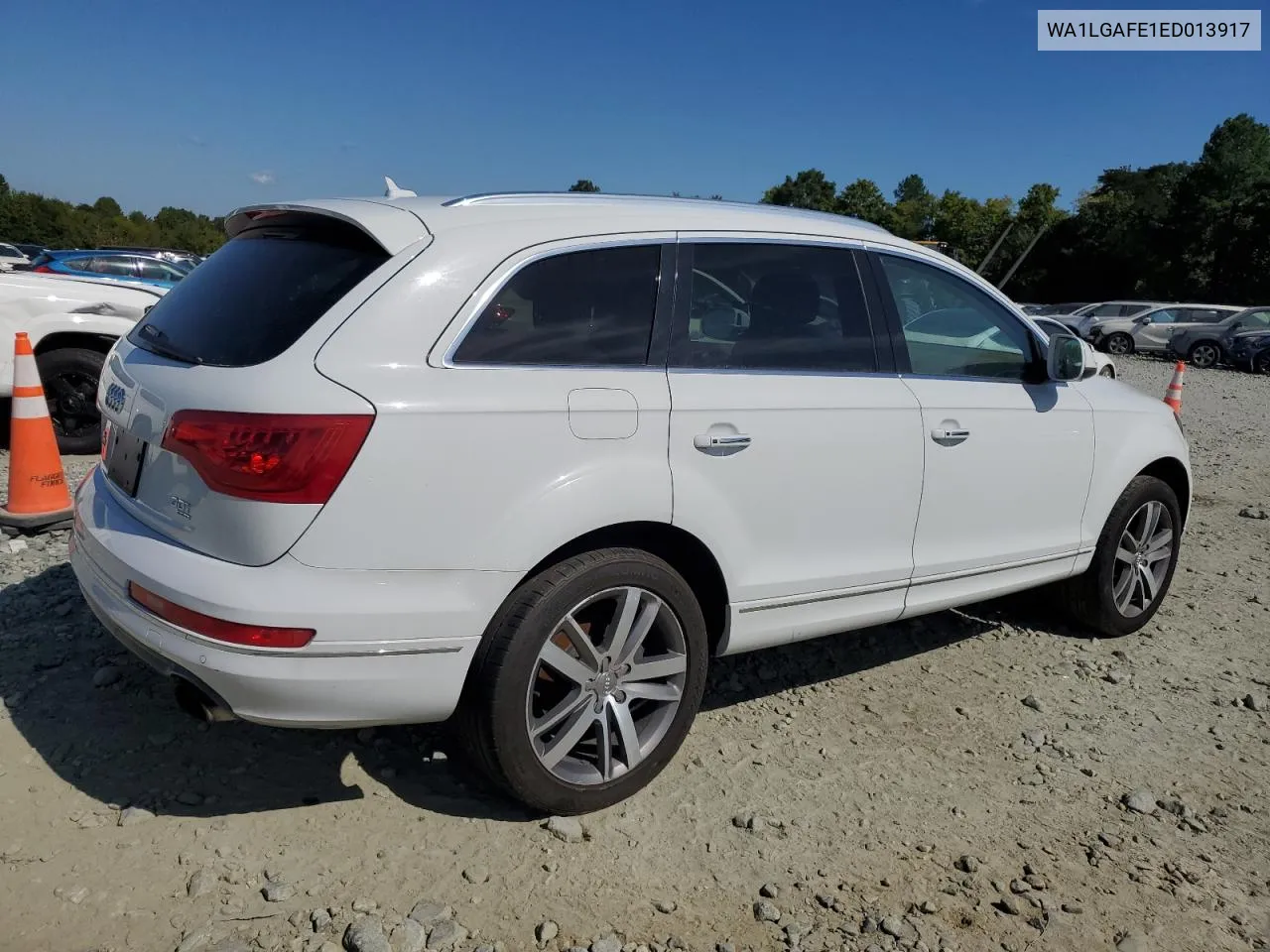 2014 Audi Q7 Premium Plus VIN: WA1LGAFE1ED013917 Lot: 71350044