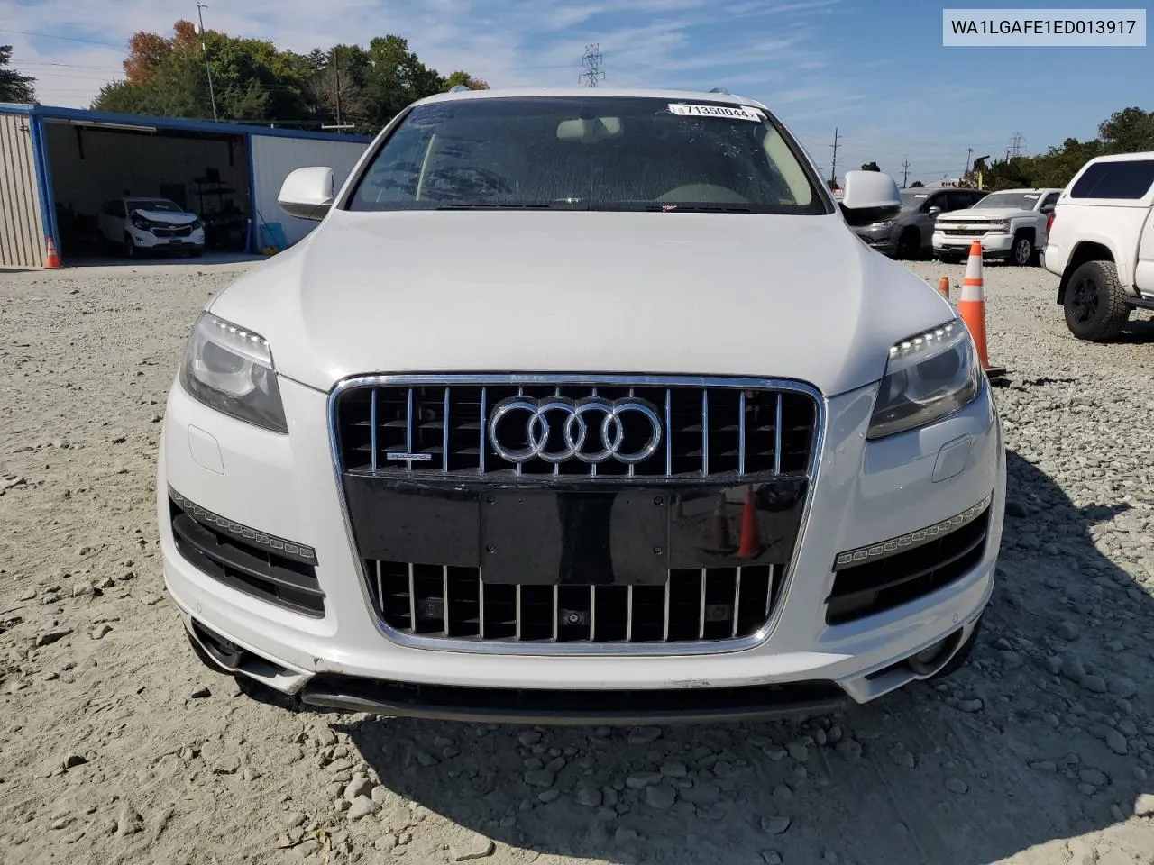 2014 Audi Q7 Premium Plus VIN: WA1LGAFE1ED013917 Lot: 71350044