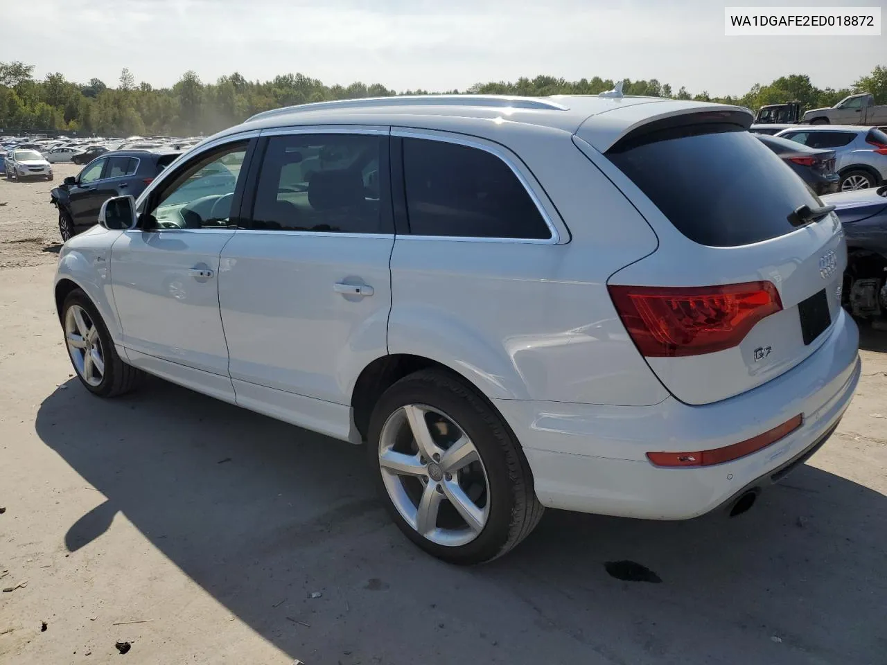 2014 Audi Q7 Prestige VIN: WA1DGAFE2ED018872 Lot: 71840044