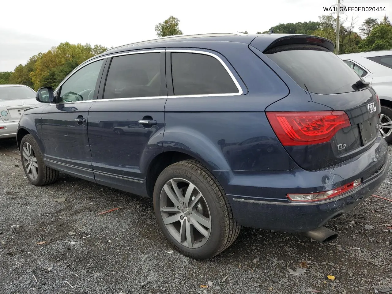 WA1LGAFE0ED020454 2014 Audi Q7 Premium Plus