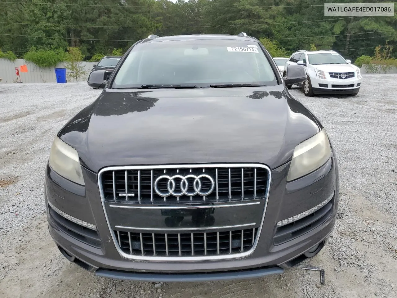 2014 Audi Q7 Premium Plus VIN: WA1LGAFE4ED017086 Lot: 72156714