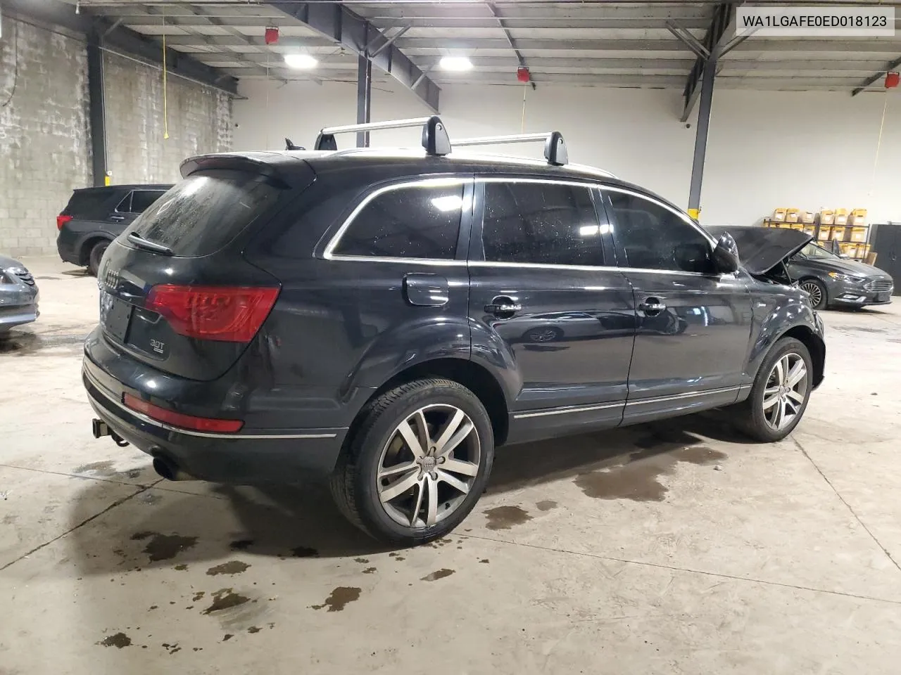 2014 Audi Q7 Premium Plus VIN: WA1LGAFE0ED018123 Lot: 72507754