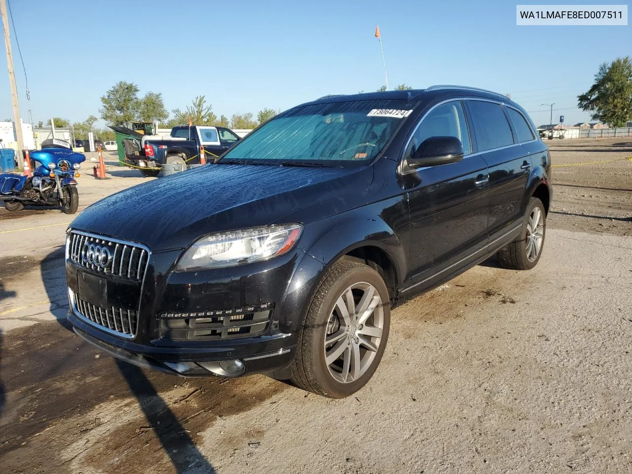 2014 Audi Q7 Premium Plus VIN: WA1LMAFE8ED007511 Lot: 73064724