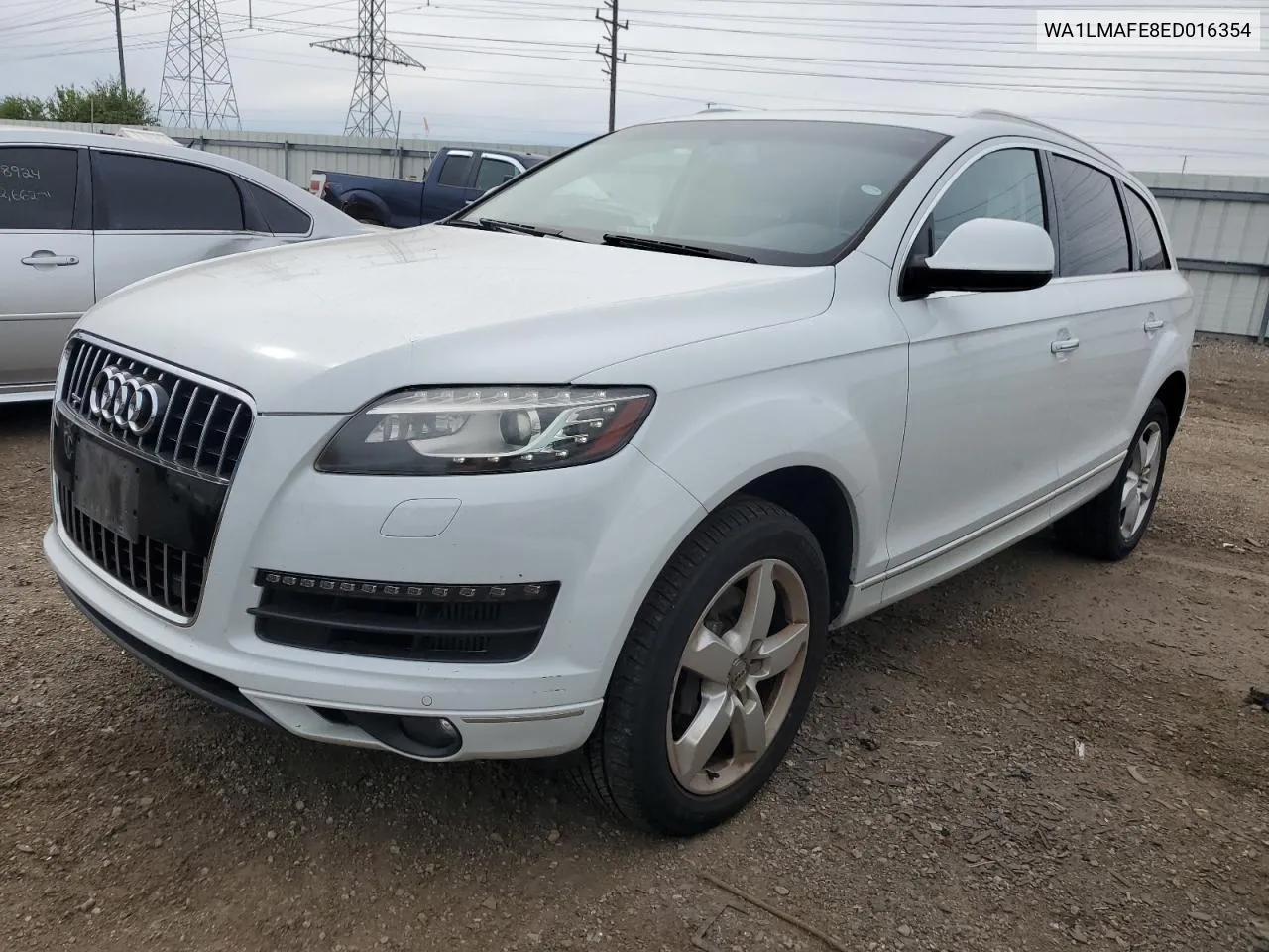 2014 Audi Q7 Premium Plus VIN: WA1LMAFE8ED016354 Lot: 73094944