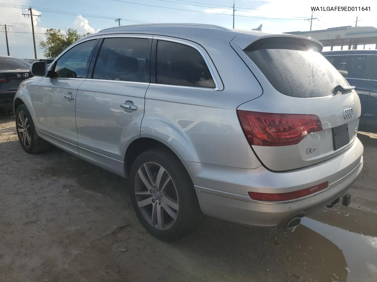 2014 Audi Q7 Premium Plus VIN: WA1LGAFE9ED011641 Lot: 73724694