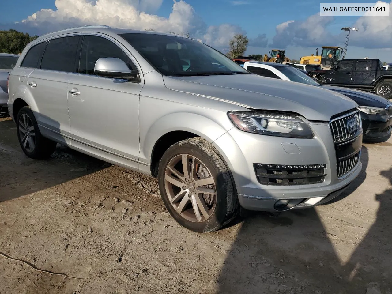 2014 Audi Q7 Premium Plus VIN: WA1LGAFE9ED011641 Lot: 73724694