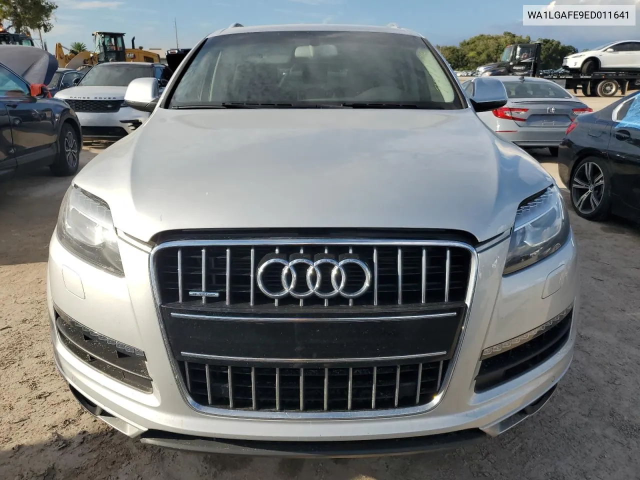 2014 Audi Q7 Premium Plus VIN: WA1LGAFE9ED011641 Lot: 73724694