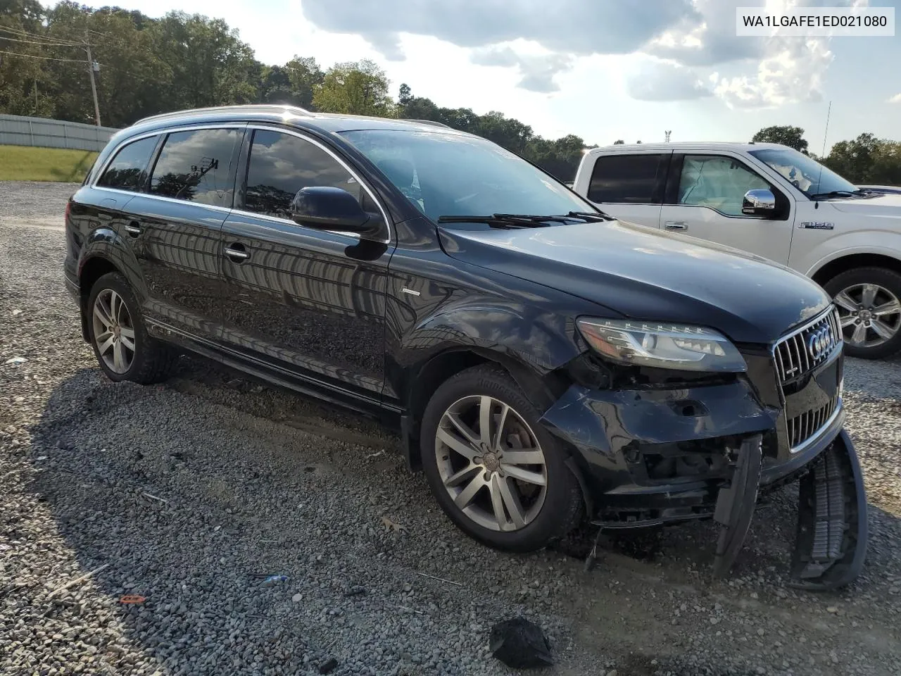 2014 Audi Q7 Premium Plus VIN: WA1LGAFE1ED021080 Lot: 74078604