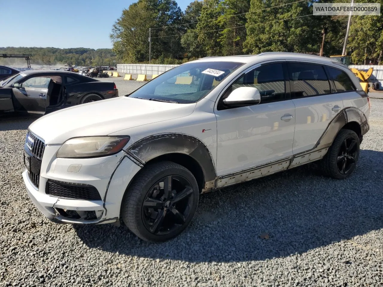 2014 Audi Q7 Prestige VIN: WA1DGAFE8ED000859 Lot: 74459104