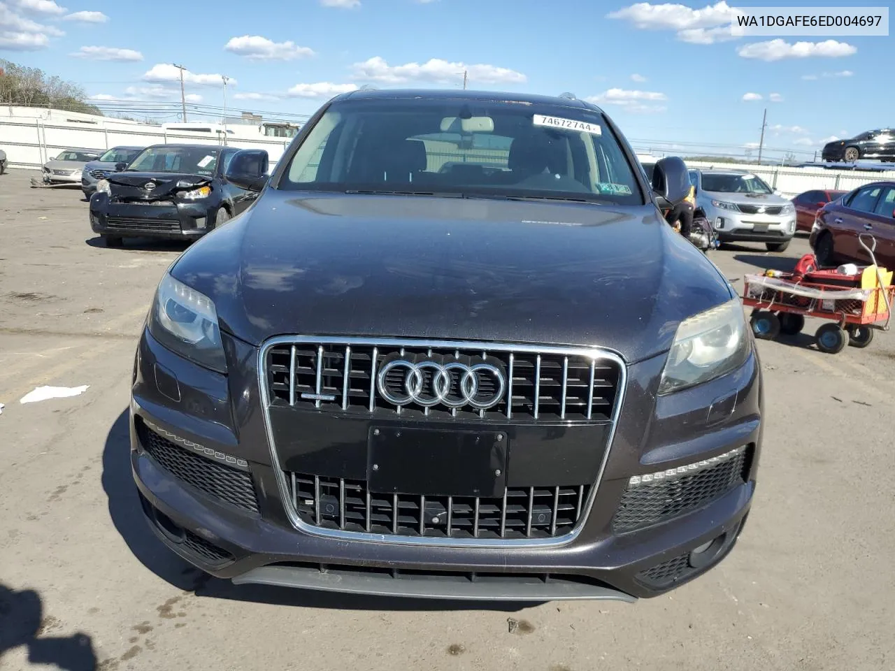 2014 Audi Q7 Prestige VIN: WA1DGAFE6ED004697 Lot: 74672744