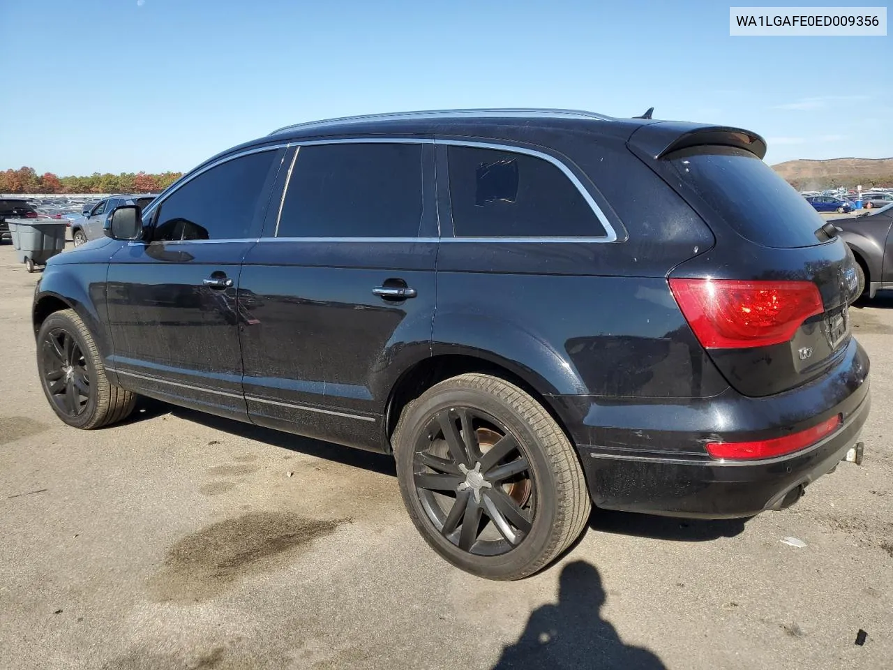 2014 Audi Q7 Premium Plus VIN: WA1LGAFE0ED009356 Lot: 75796244