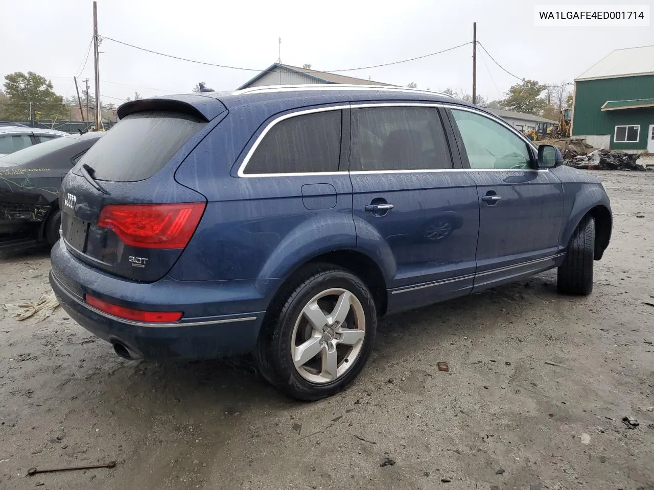 2014 Audi Q7 Premium Plus VIN: WA1LGAFE4ED001714 Lot: 75820614